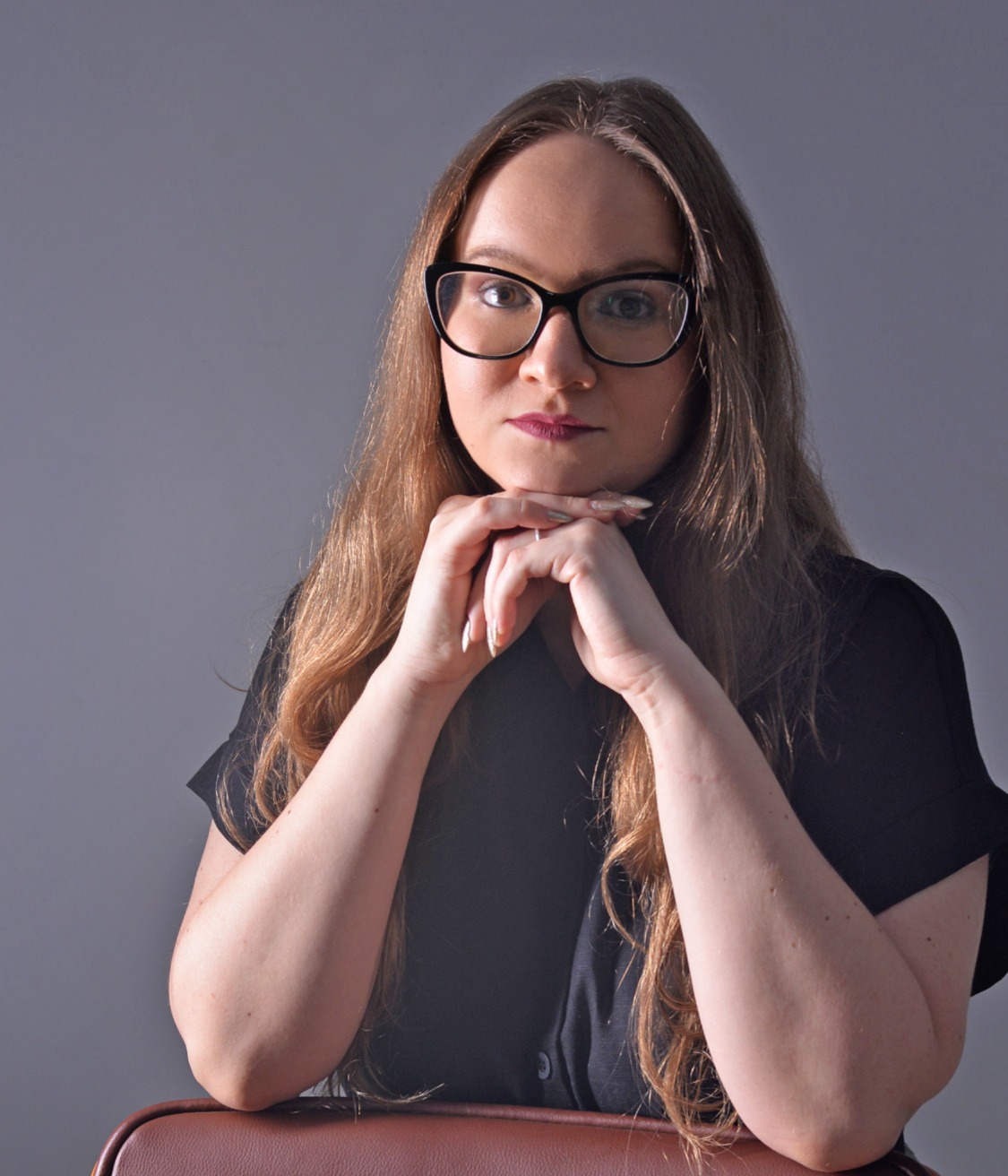 Retrato da professora Bruna Hamerski